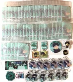 呪術廻戦　伏黒恵　アクキー　缶バッジ　パスケース　セリフストラップ　66点D