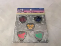 東京ディズニーリゾート 25周年 ギターピックセット