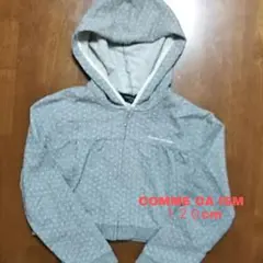 コムサイズム ショート丈パーカー １２０cm