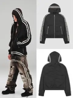 [RACER WORLDWIDE] NYLON TRACK JACKET
