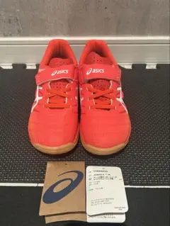 asics JUNGLE レッド シューズ　20センチ　超美品