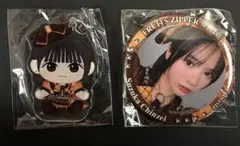 FRUITS ZIPPER 鎮西寿々歌 めじるしチャーム缶バッチ