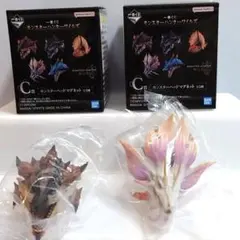一番くじ モンスターハンターワイルズ　C賞 モンスターヘッドマグネット2種セット