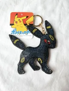 新品 タグ付き サンアート ポケモン ブラッキー キーホルダー