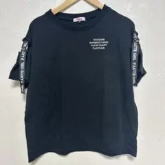 PINK-latte黒 Tシャツ