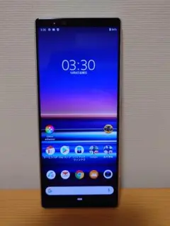 SONY Xperia SOV40 au ホワイト 本体 SIMフリージャンク品