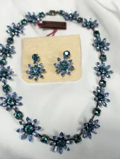 ヴィンテージネックレス ピアス セット