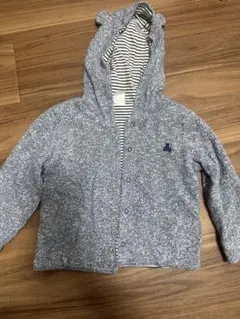GAP くまフード付きパーカー　リバーシブル