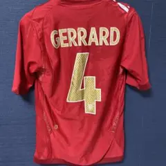 サッカー　ユニフォーム　イングランド代表　ジェラード　#4 GERRARD