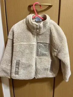 フリースジャケット クリーム色 100cm~