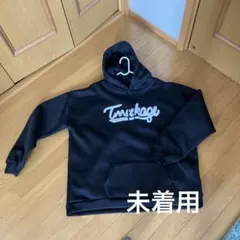 黒いフード付きスウェットXL