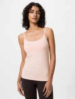 UNIQLO AIRism ブラキャミソール ピンク XLのサムネイル