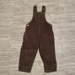 ZARAキッズ　コーデュロイオーバーオール