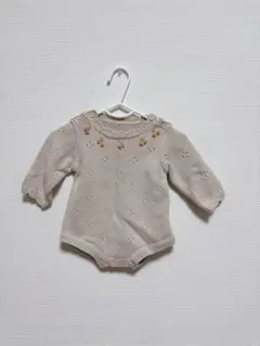 ニットロンパース さくらんぼ