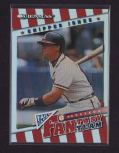 Donruss Fantasy Team Chipper Jones
