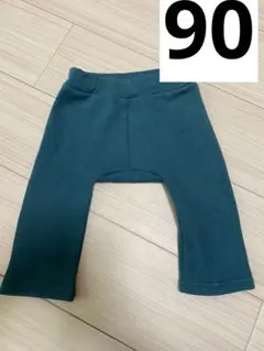 futafuta ふたふた 裏起毛　ズボン　ボトムス　緑　80 クリスマス