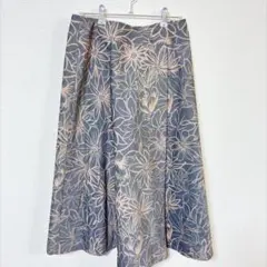 F`ee de soir　東京ソワール　ロングフレアスカート　レディースM相当のサムネイル