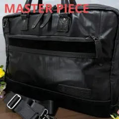 極美品　MASTER PIECE　マスターピース　2wayビジネスバッグ メンズのサムネイル