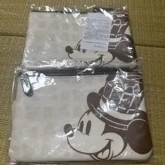 GODIVAミッキーマウス ポーチ 2つセット