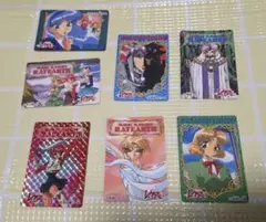 魔法戦士レイアースカードダス　7枚セット