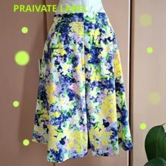 プライベートラベル ❇507❇新品⭐フレアスカート 花柄 ひざ丈ニッセンのサムネイル