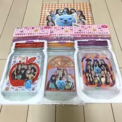 【未開封】Qoo TWICE クリアファイル ジッパーバック 4枚セット