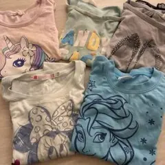 子供用 Tシャツ 5枚セット 100cm 110cm まとめ売りのサムネイル