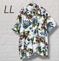 美品 Seavan Aloha アロハシャツ ハイビスカス カラフル 花柄のサムネイル