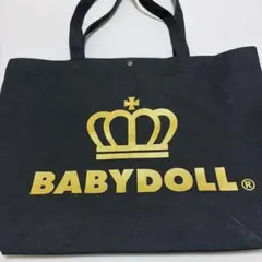 BABYDOLL ブラックトートバッグのサムネイル