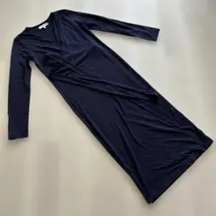 【美品】INES DE LA FRESSANGE ラップワンピース カシュクール