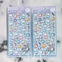 ボンボンドロップシール 水族館 クラゲ