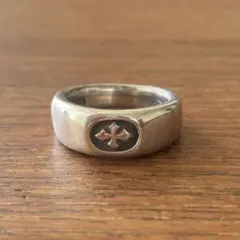 ビルウォールレザー シンクロス リング SV925 ThinCross Ring - メルカリ