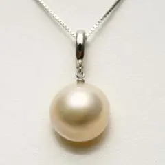 マベ真珠パールペンダントトップ　15mmUP　ホワイトピンクカラー