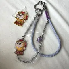 ラブブ LABUBU Let’s Checkmate ストラップ チェーン