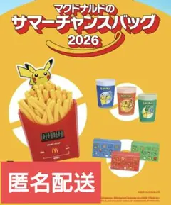 マクドナルド　マック　サマーチャンスバッグ　福袋　グッズのサムネイル