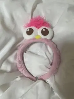 ユニバ　カチューシャ　モッピー　ピンク　セサミストリート