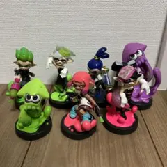 スプラトゥーン アミーボ　7体セット