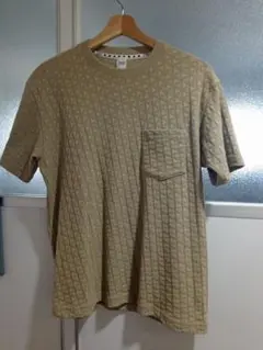 TAKEO KIKUCHI ベージュ Tシャツ ポケット付き