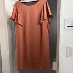 ROSSO オレンジ　ピンク　パーティドレス　ワンピース　アーバンリサーチ