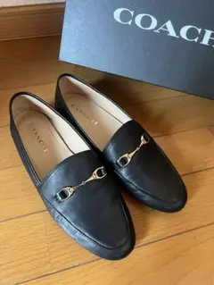 COACH ハーレーローファー ブラックのサムネイル