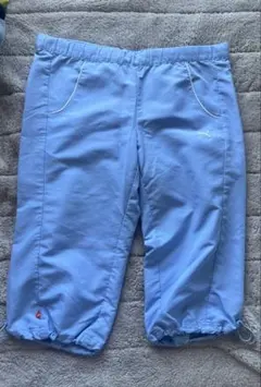 Puma ライトブルー クロップドパンツ