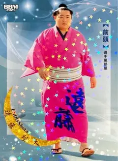 遠藤 キラカード版 レギュラーカード BBM 2025 大相撲カード 和