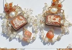 Murano Glass イタリア製 ネックレス＆ピアスセット 箱付き - メルカリ