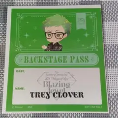 ツイステ ブレイジングジュエル 特典 バックステージパス ステッカー トレイ