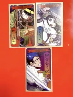 ゴールデンカムイ ジャンプショップ キャラクターカード 杉本 アシリパ 鯉登