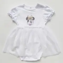 ディズニー可愛いロンパースワンピース女の子18M（80サイズ）ミッキーマウス