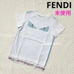 FENDI 4Aファー付きカラフルモンスターTシャツ - メルカリ