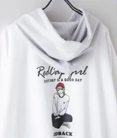 RED CAP GIRLレッドキャップガール パーカー ホワイトのサムネイル
