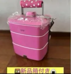 新品未使用　3段ランチボックス　ピンクSUGARLAND