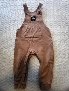 THE NORTH FACE ベビーオーバーオール　90 茶色